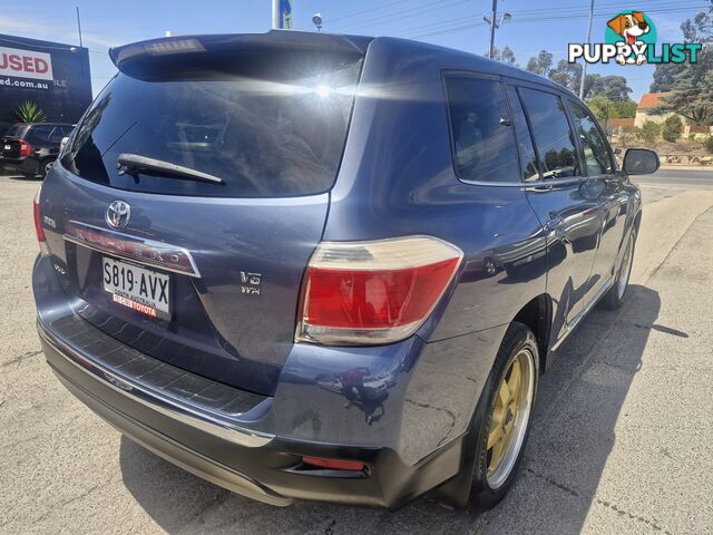 2011 Toyota Kluger KXR 4x4 Wagon Automatic