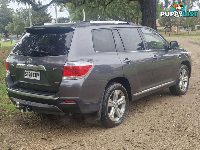 2012 Toyota Kluger GSU45R KX-S AWD Wagon Automatic