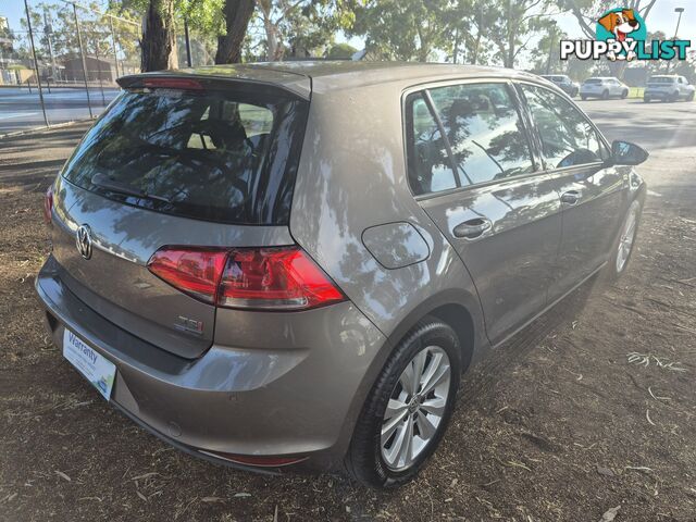 2014 Volkswagen Golf VII 90TSICOMFORTLINE Hatchback Automatic