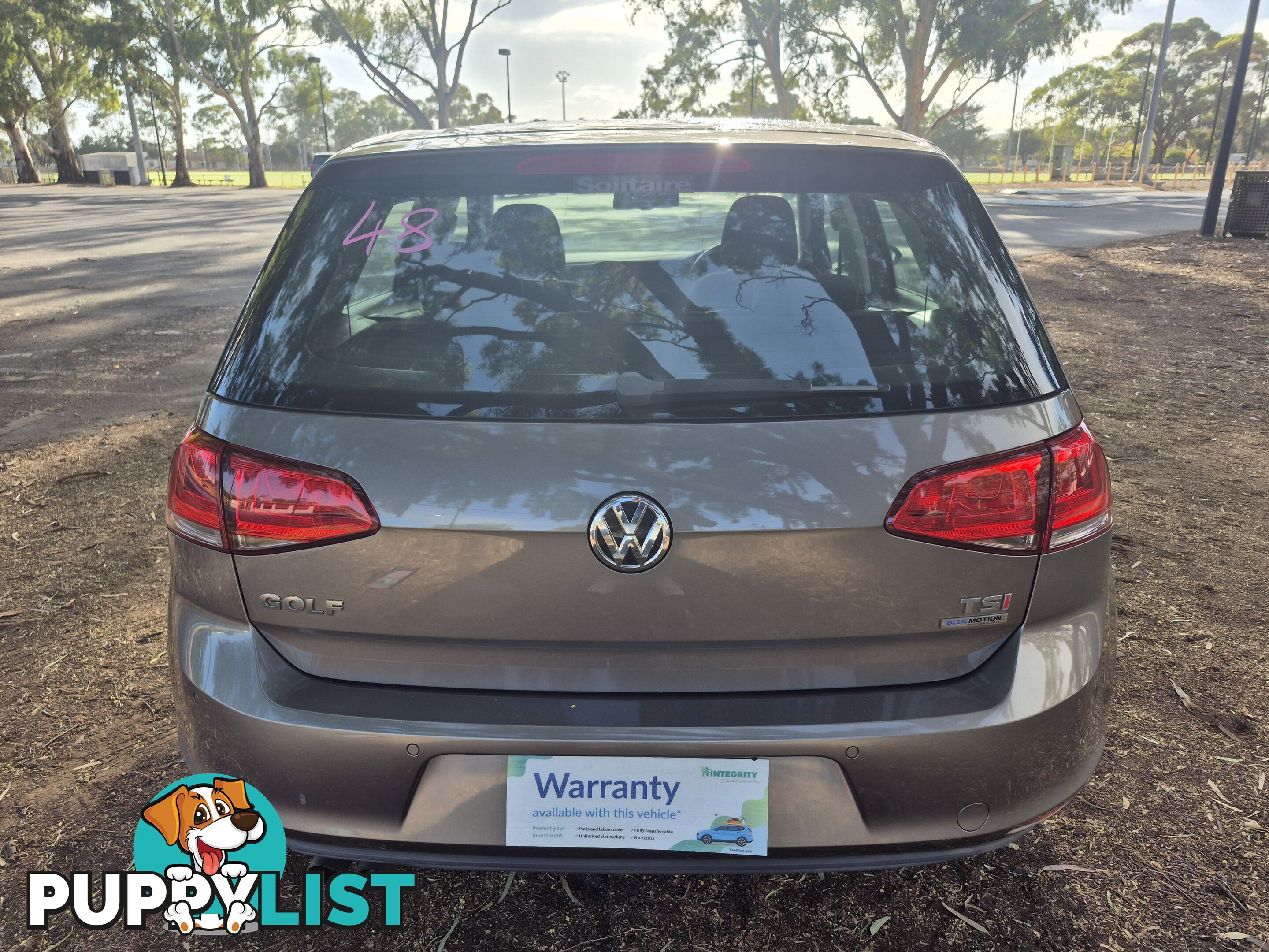 2014 Volkswagen Golf VII 90TSICOMFORTLINE Hatchback Automatic