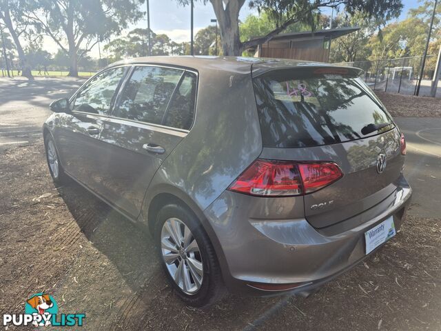 2014 Volkswagen Golf VII 90TSICOMFORTLINE Hatchback Automatic