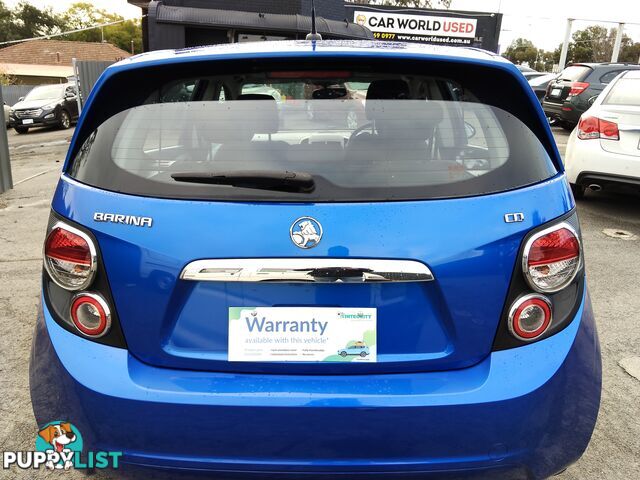 2013 Holden Barina TM MY13 CD Hatchback Automatic