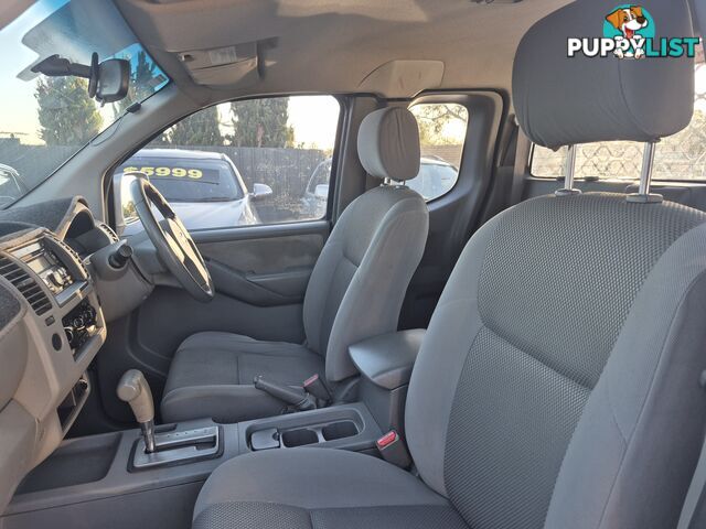 2009 Nissan Navara D40 ST-X 4X4 Ute Automatic
