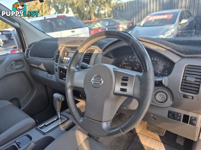 2009 Nissan Navara D40 ST-X 4X4 Ute Automatic