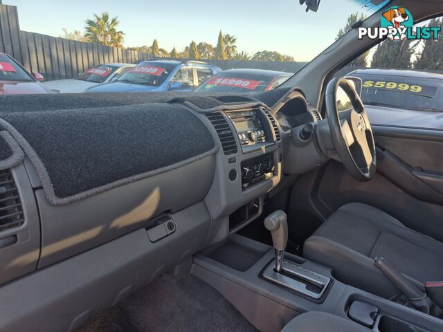 2009 Nissan Navara D40 ST-X 4X4 Ute Automatic