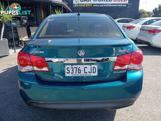 2013 Holden Cruze JH SERIES II SRi-V Sedan Manual