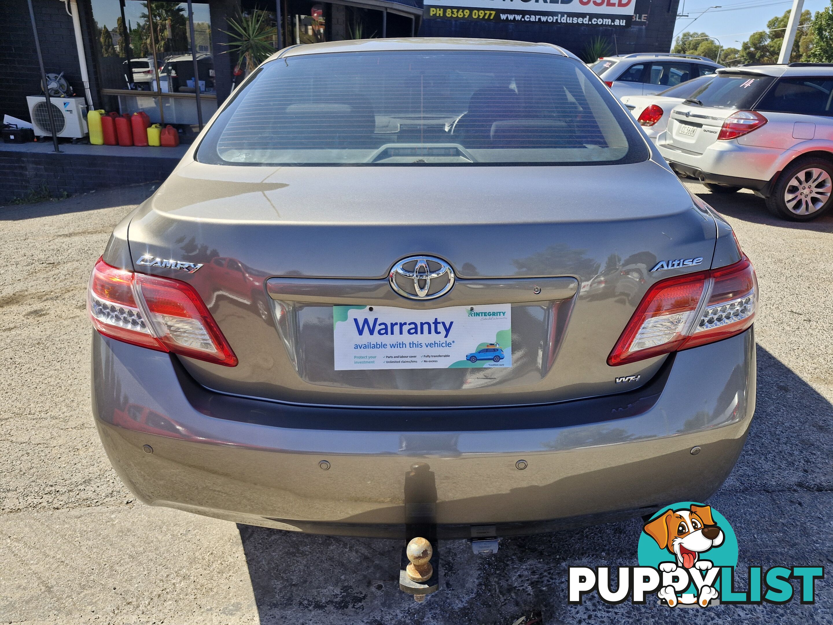 2010 Toyota Camry ALTISE Sedan Automatic