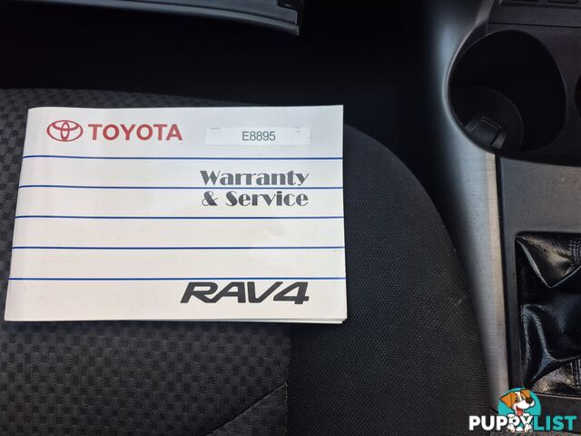 2006 Toyota RAV4 Wagon Manual