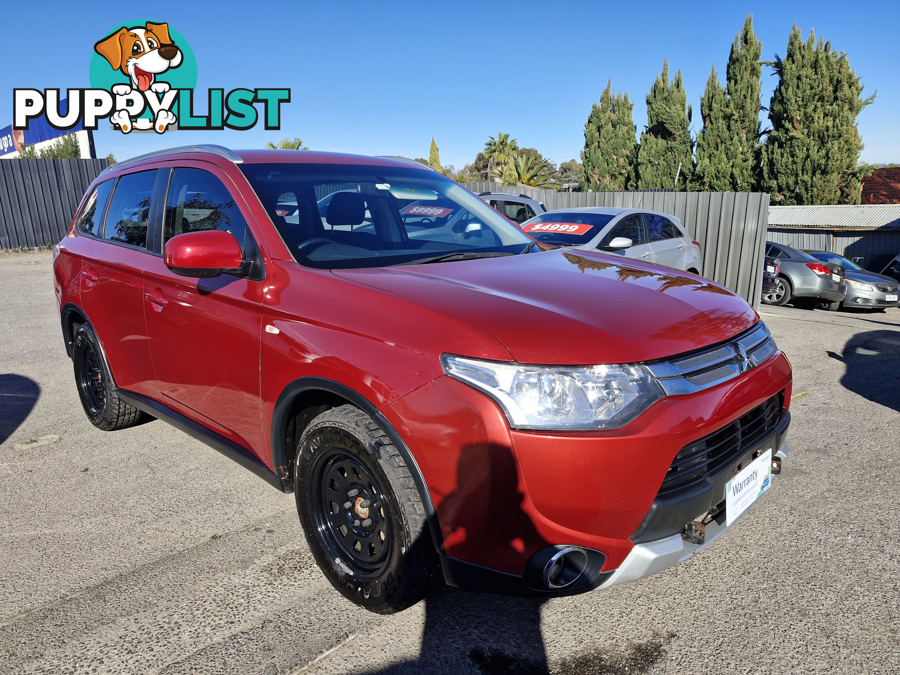 2014 Mitsubishi Outlander ZJ ES AWD Wagon Automatic