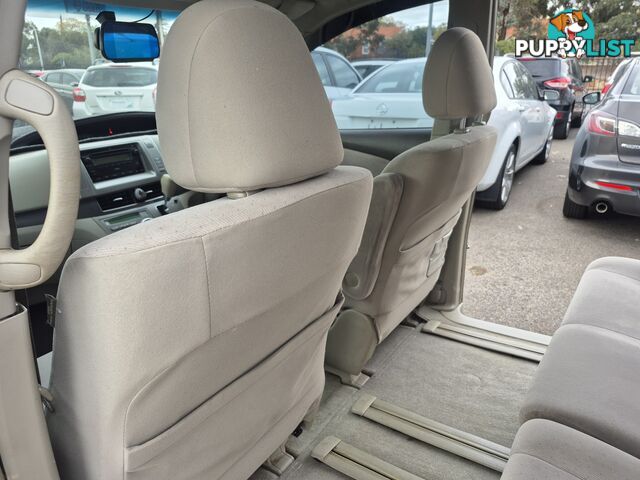 2007 Toyota Tarago GLI V6 VVTI People Mover Automatic