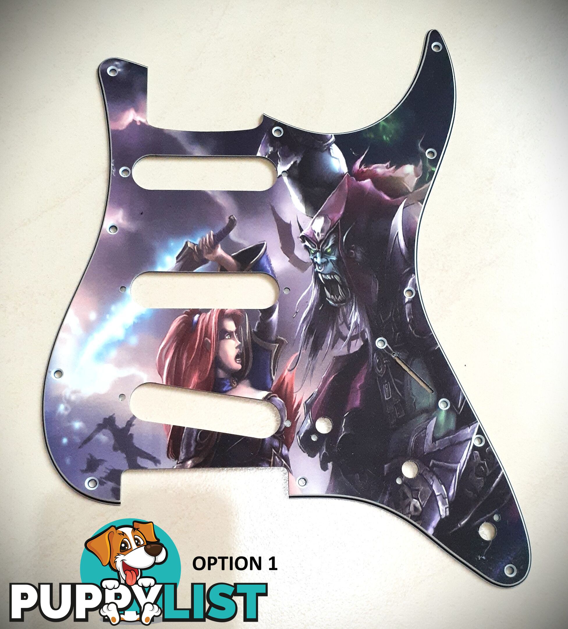 Pickguard Scratch Plate to suit Strat Style electric guitar