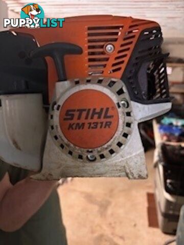 STIHL KM 131 R petrol, skin with accessories