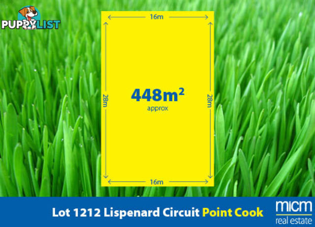 Lot 1212 Lispenard Circuit POINT COOK VIC 3030