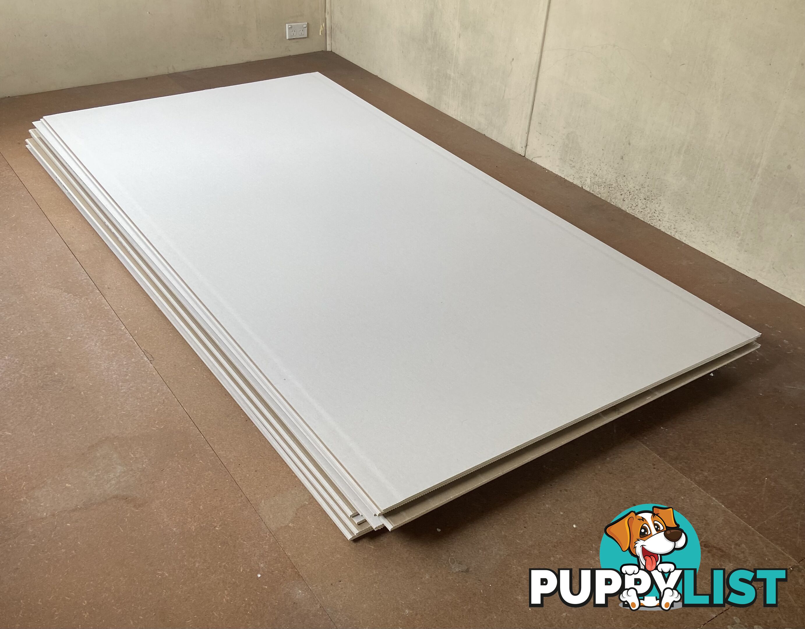 12 sheets 2400mm x 1200mm x 8mm Gyprock