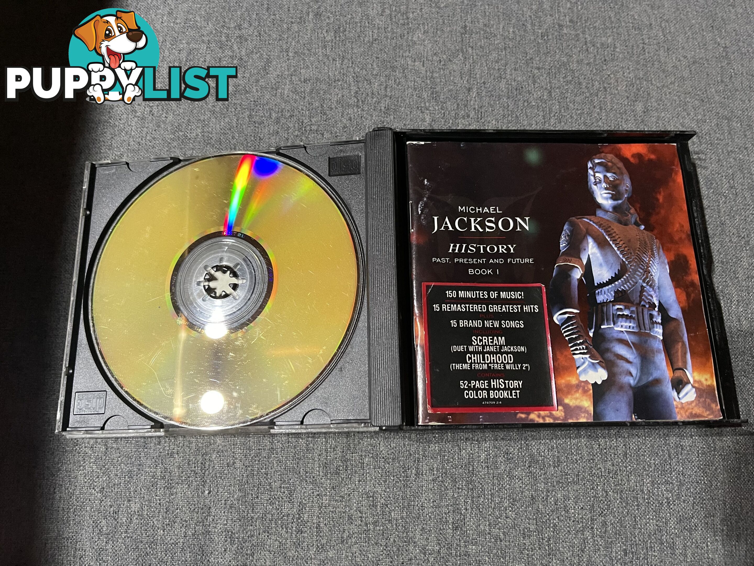 Michael Jackson History CD Original