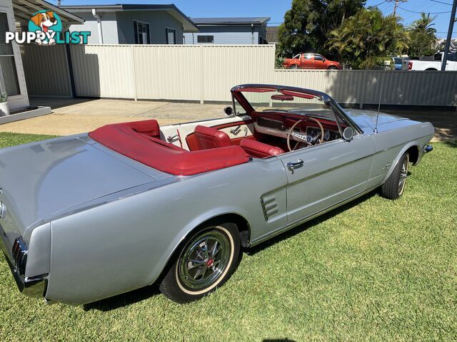 1966 Ford Mustang Convertible Manual