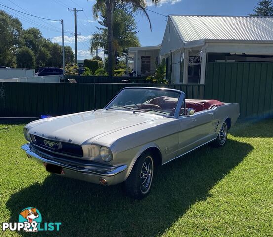 1966 Ford Mustang Convertible Manual