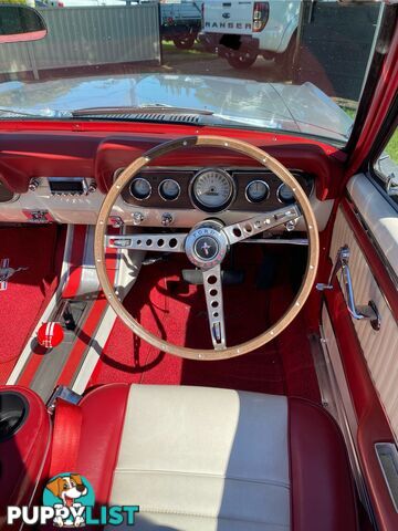 1966 Ford Mustang Convertible Manual