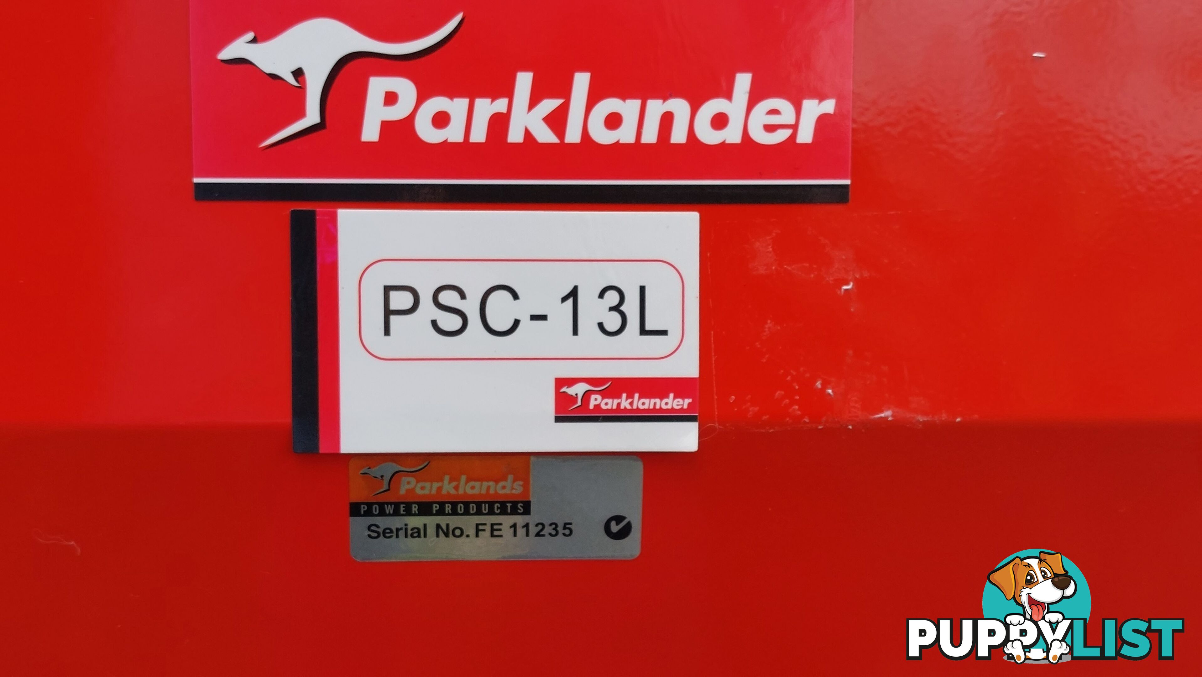 Parklander 13 HP Chipper & Shredder - AS NEW!