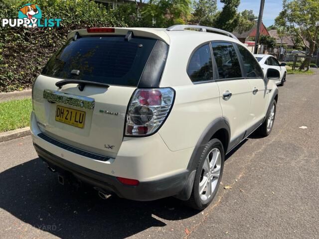 2012 HOLDEN CAPTIVA CG SERIES II 7 LX WAGON 