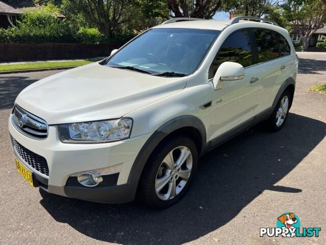 2012 HOLDEN CAPTIVA CG SERIES II 7 LX WAGON 