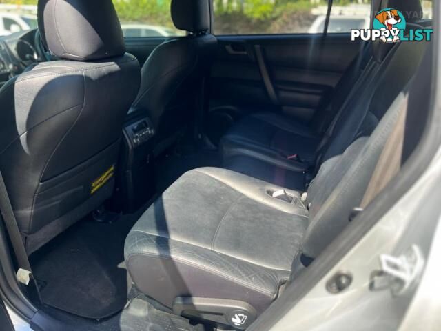 2008 TOYOTA KLUGER GSU40R KX-S WAGON 