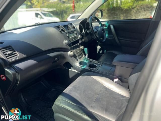 2008 TOYOTA KLUGER GSU40R KX-S WAGON 