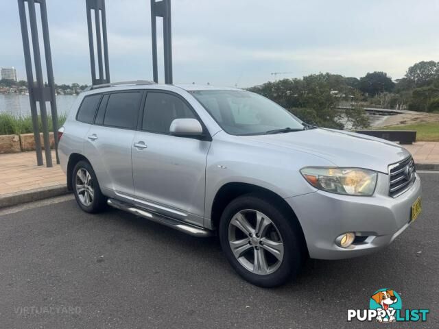 2008 TOYOTA KLUGER GSU40R KX-S WAGON 