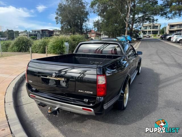 2004 HOLDEN-SPECIAL-VEHICLES AVALANCHE Y SERIES II (Z) XUV UTILITY DUAL CAB 4X4 UTE