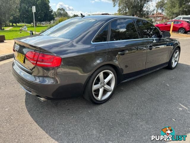 2008 AUDI A4 B8 SEDAN 4DR MULTITRONIC 8SP 2.7DT SEDAN