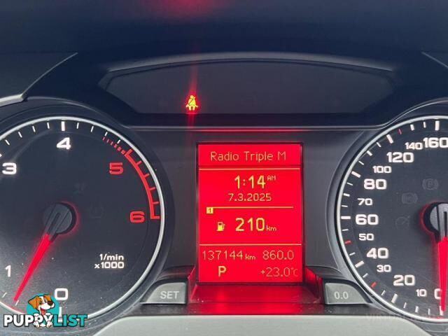 2008 AUDI A4 B8 SEDAN 4DR MULTITRONIC 8SP 2.7DT SEDAN