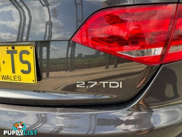 2008 AUDI A4 B8 SEDAN 4DR MULTITRONIC 8SP 2.7DT SEDAN