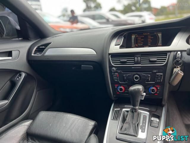 2008 AUDI A4 B8 SEDAN 4DR MULTITRONIC 8SP 2.7DT SEDAN