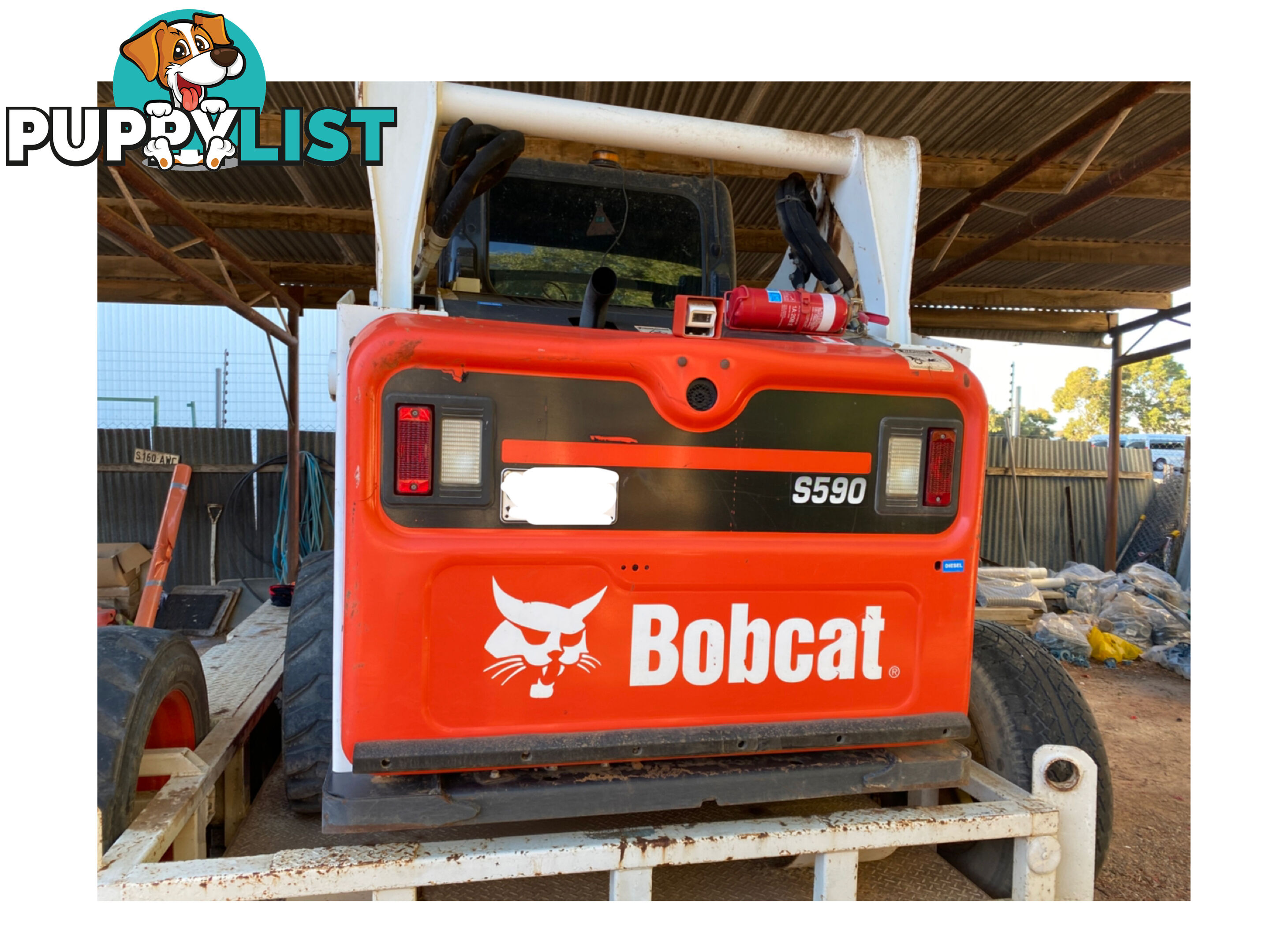 S590 BOBCAT & TRAILER 2018