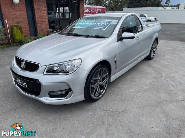 2015 HOLDEN UTE SV6 VF SERIES II MY16 EXTENDED CAB UTILITY