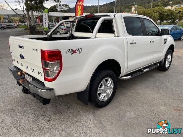 2013 FORD RANGER XLT PX 4X4 DUAL RANGE DUAL CAB UTILITY