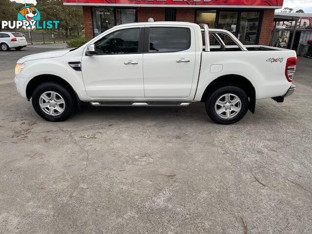 2013 FORD RANGER XLT PX 4X4 DUAL RANGE DUAL CAB UTILITY