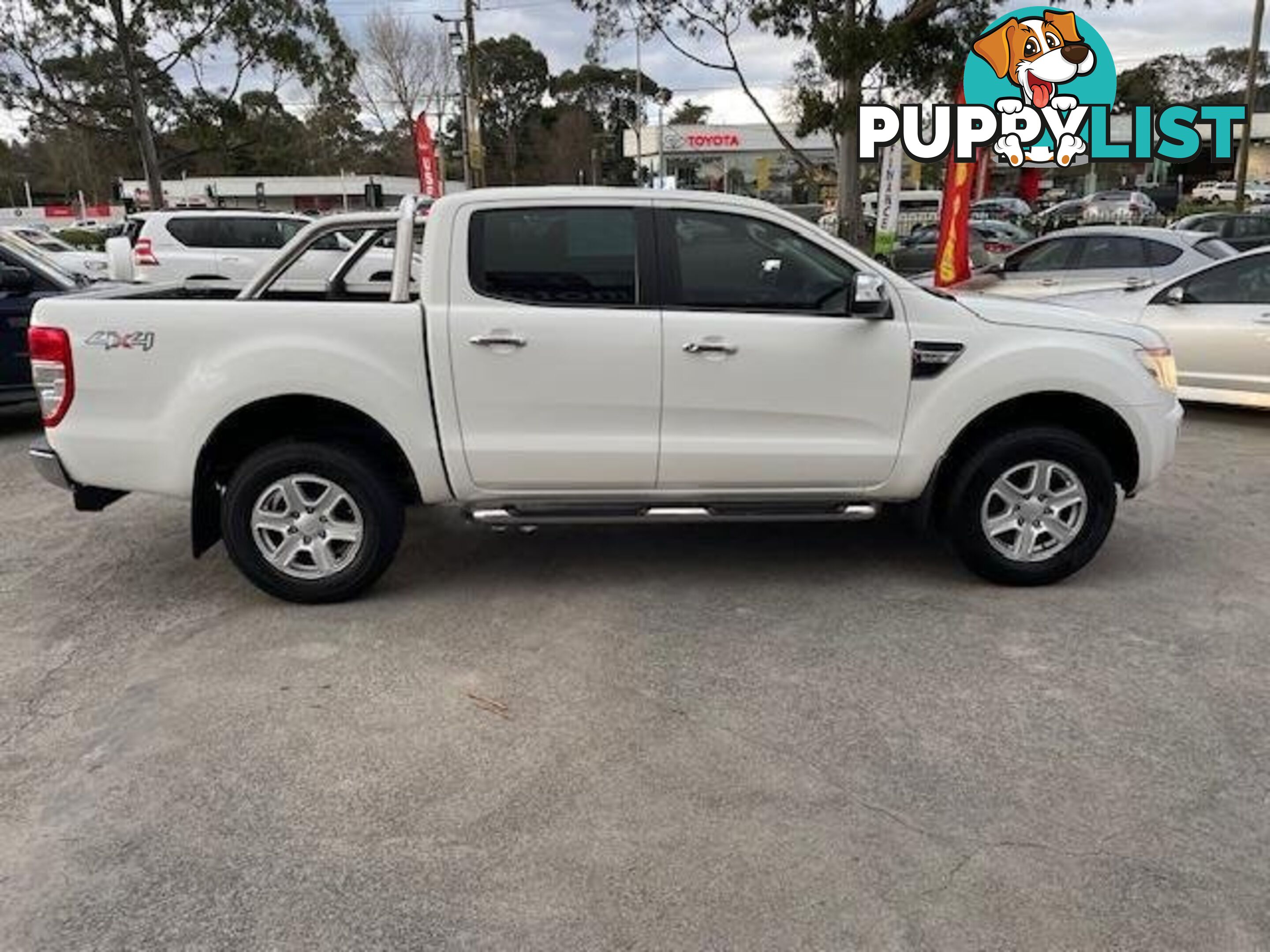 2013 FORD RANGER XLT PX 4X4 DUAL RANGE DUAL CAB UTILITY