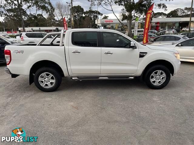 2013 FORD RANGER XLT PX 4X4 DUAL RANGE DUAL CAB UTILITY