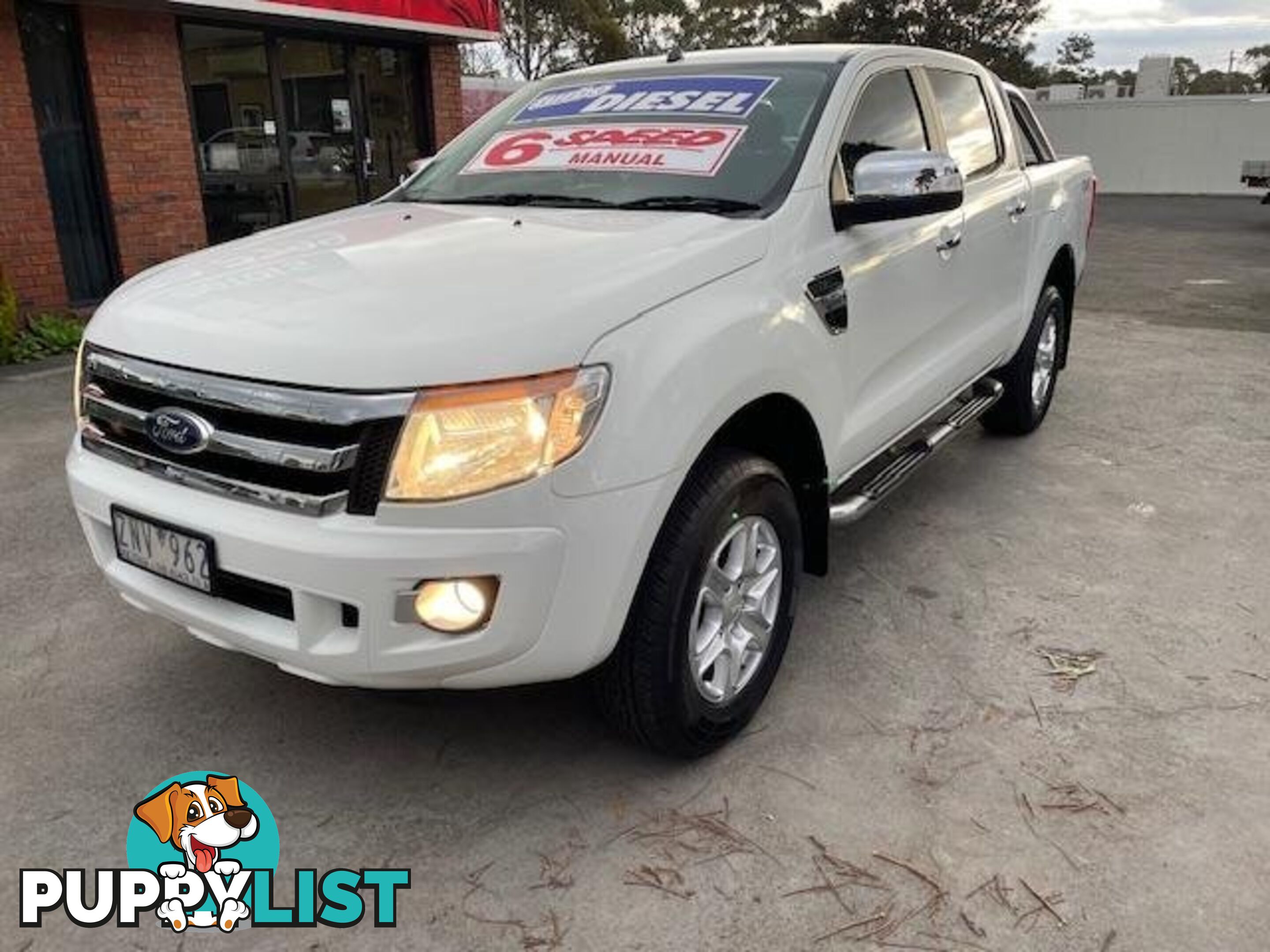 2013 FORD RANGER XLT PX 4X4 DUAL RANGE DUAL CAB UTILITY