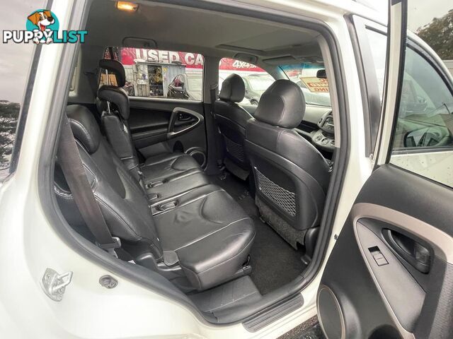 2007 TOYOTA RAV4 CRUISER L ACA33R 4X4 ON DEMAND SUV