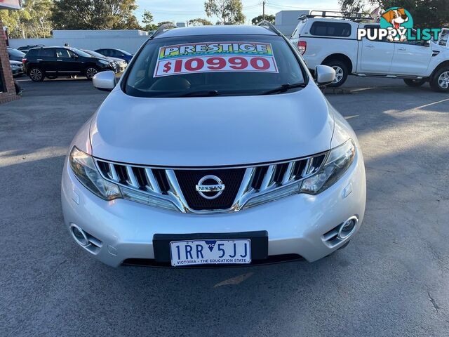 2009 NISSAN MURANO TI Z51 4X4 CONSTANT SUV