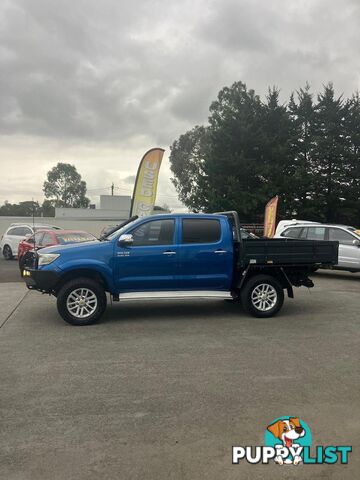 2013 TOYOTA HILUX SR5 KUN26R MY12 4X4 DUAL CAB UTILITY