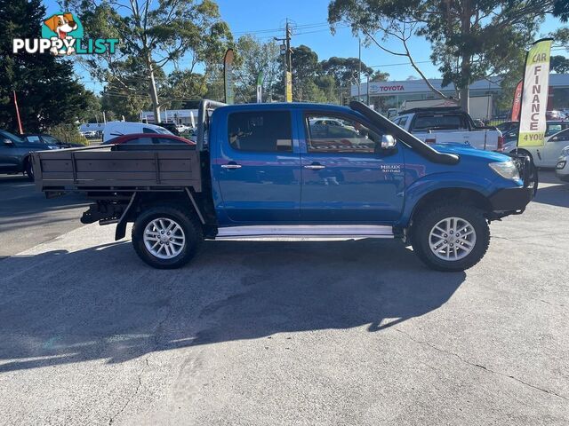 2013 TOYOTA HILUX SR5 KUN26R MY12 4X4 DUAL CAB UTILITY