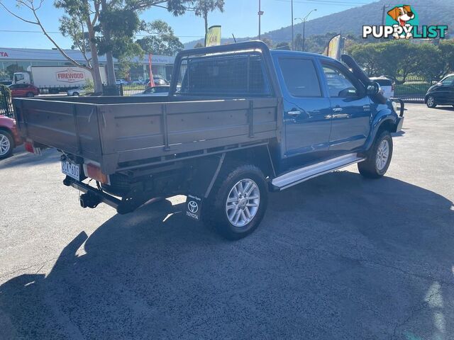 2013 TOYOTA HILUX SR5 KUN26R MY12 4X4 DUAL CAB UTILITY
