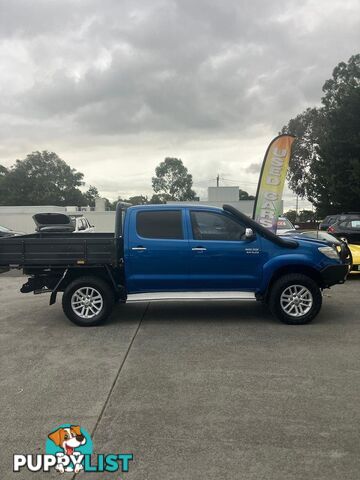 2013 TOYOTA HILUX SR5 KUN26R MY12 4X4 DUAL CAB UTILITY