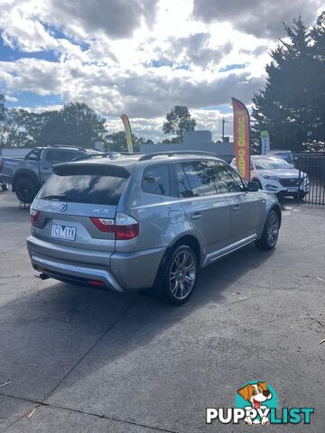 2008 BMW X3 XDRIVE20D LIFESTYLE E83 MY09 FOUR WHEEL DRIVE SUV