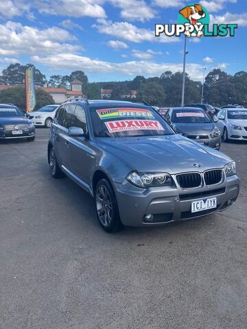 2008 BMW X3 XDRIVE20D LIFESTYLE E83 MY09 FOUR WHEEL DRIVE SUV