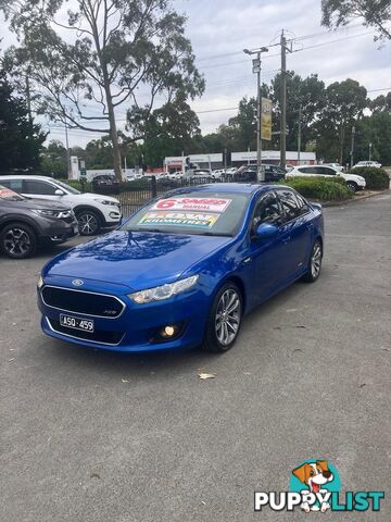 2016 FORD FALCON XR6 FG X SEDAN