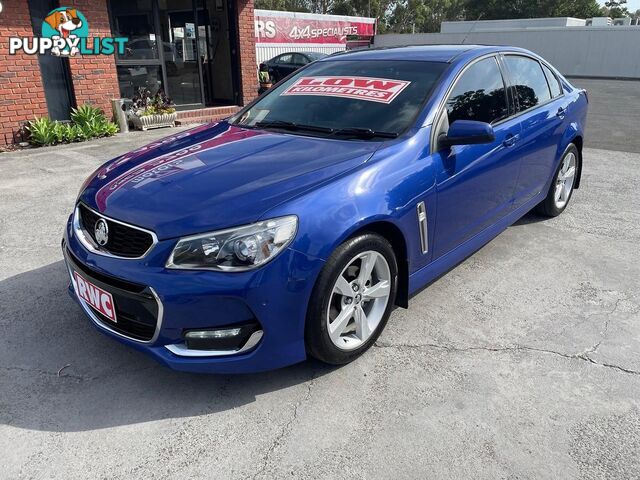 2016 HOLDEN COMMODORE SV6 VF SERIES II MY16 SEDAN